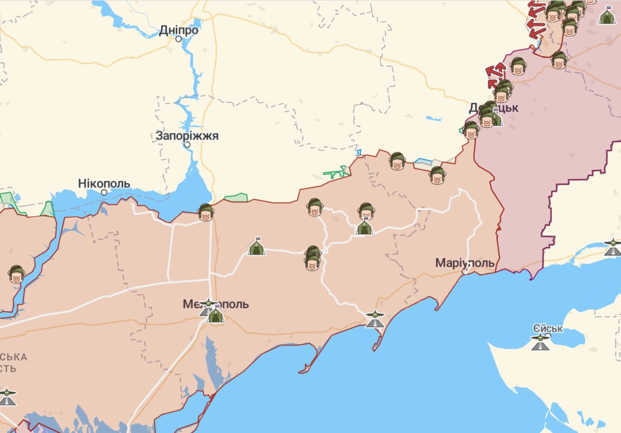 Deepstatemap карта украины