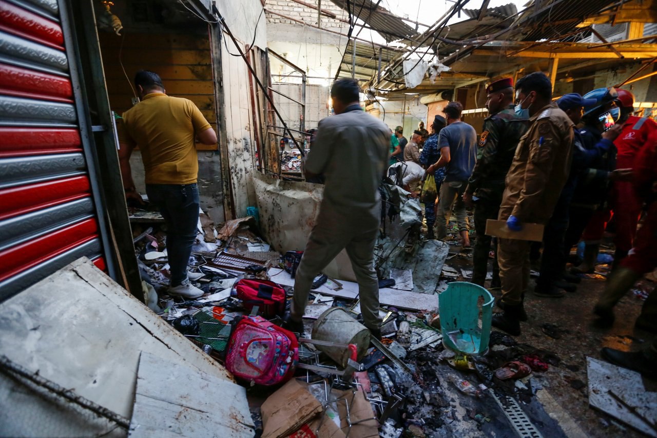 Ирак сколько погибших. Взрыва на рынке Маркале в 1995.