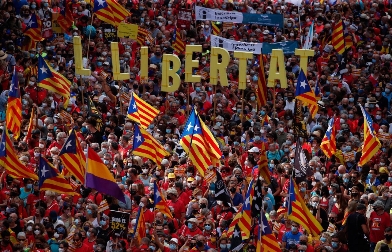 Барселона независимость Каталонии